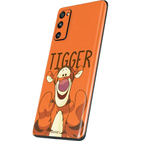 Disney Winnie the Pooh Tigget Portrait Galaxy S20 Fan Edition Skin
